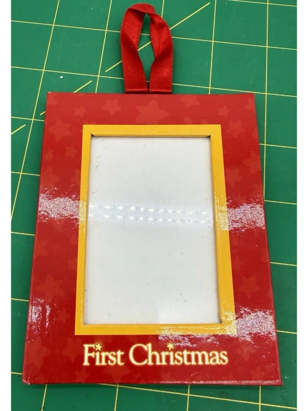 Baby's First Christmas: Creating A Family Tradition Hardcover Book W/Photo Frame